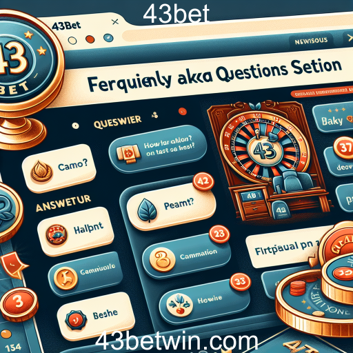 Explorando a Seção de Perguntas Frequentes da 43bet